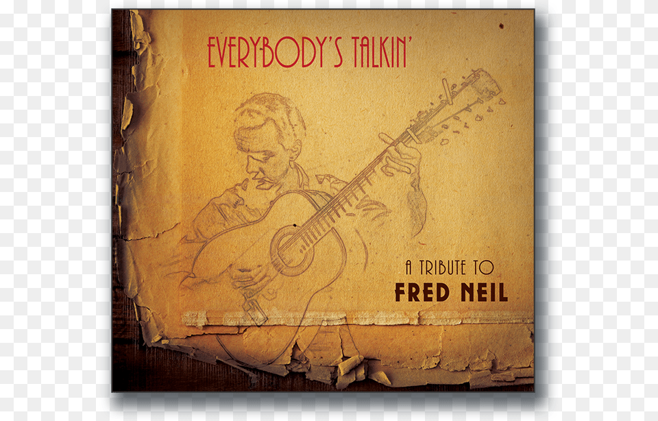 Fred Neil, Guitar, Musical Instrument, Person, Face Free Png
