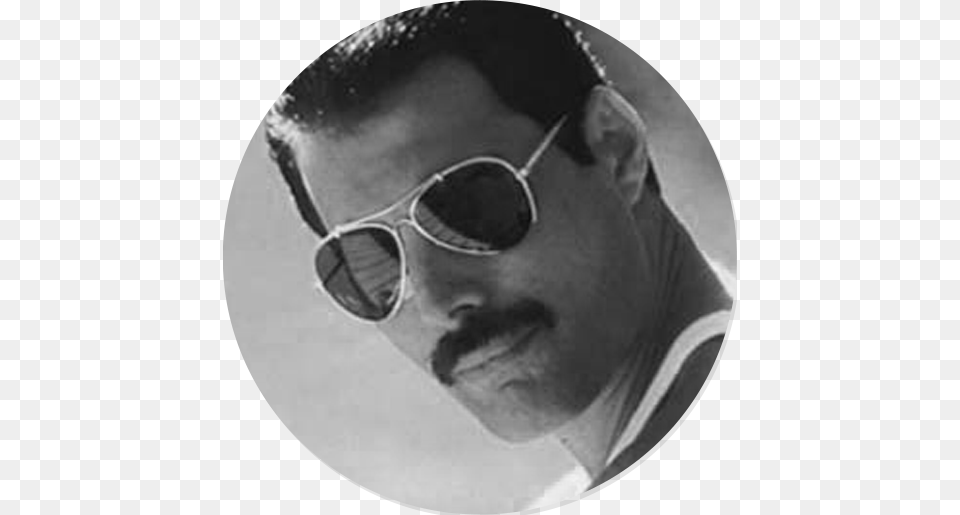 Freddie Mercury Freddie Mercury Mr Bad Guy, Accessories, Sunglasses, Face, Glasses Png Image