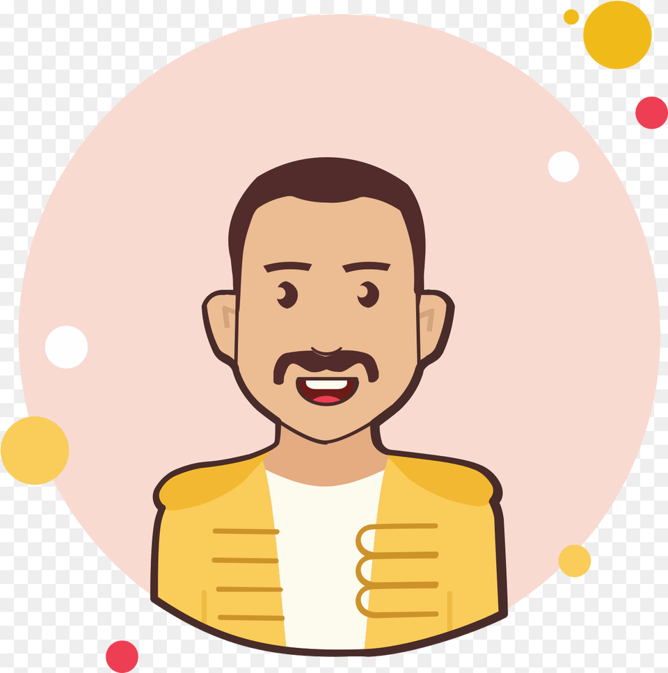 Freddie Mercury Icon, Face, Head, Person, Photography Free Transparent Png