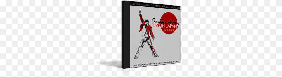 Freddie Mercury Live In Japan Piotreqrmx Queen Remixes Player, People, Person, Advertisement, Book Png