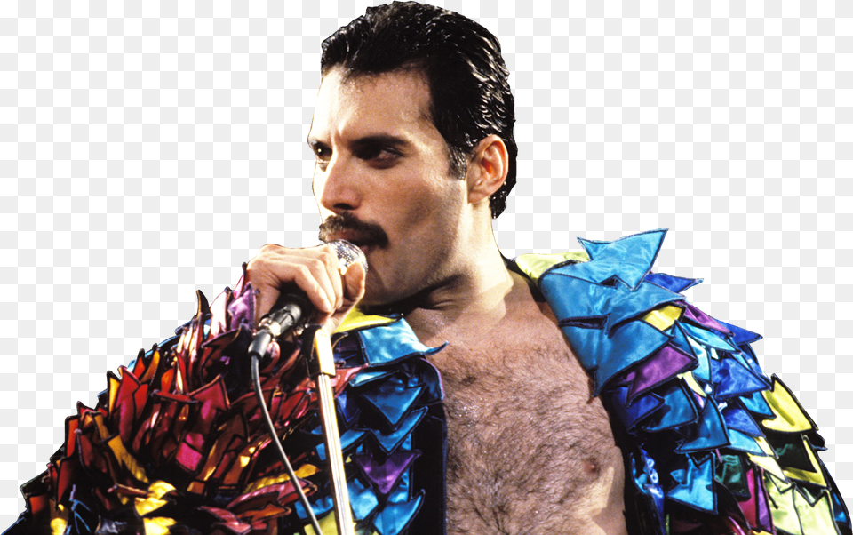 Freddie Mercury Upvote Imgur, Solo Performance, Electrical Device, Person, Performer Png Image