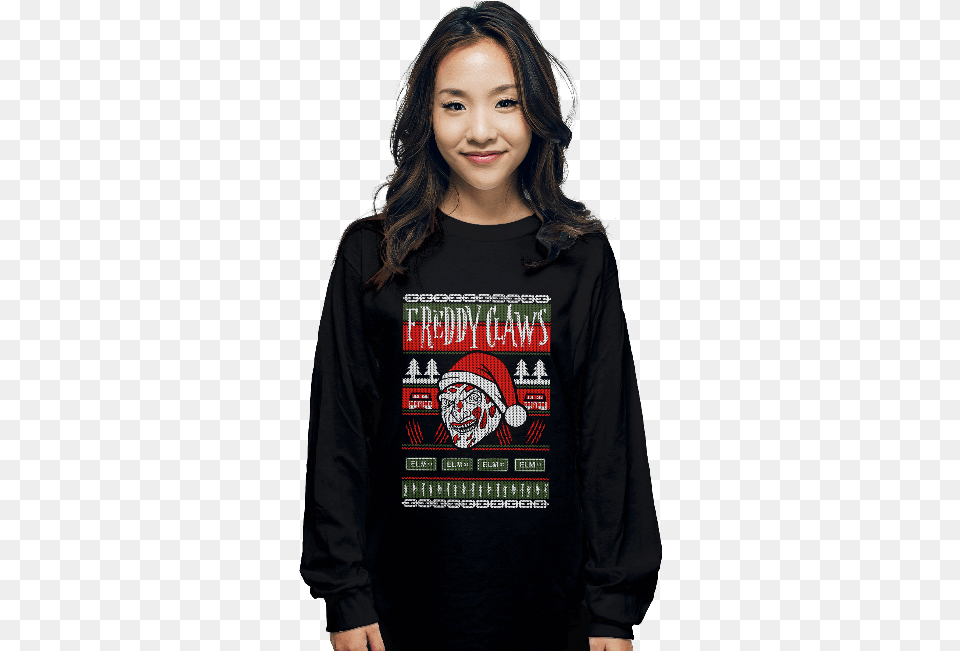 Freddy Claws Earth Kingdom, Clothing, T-shirt, Sleeve, Long Sleeve Free Transparent Png