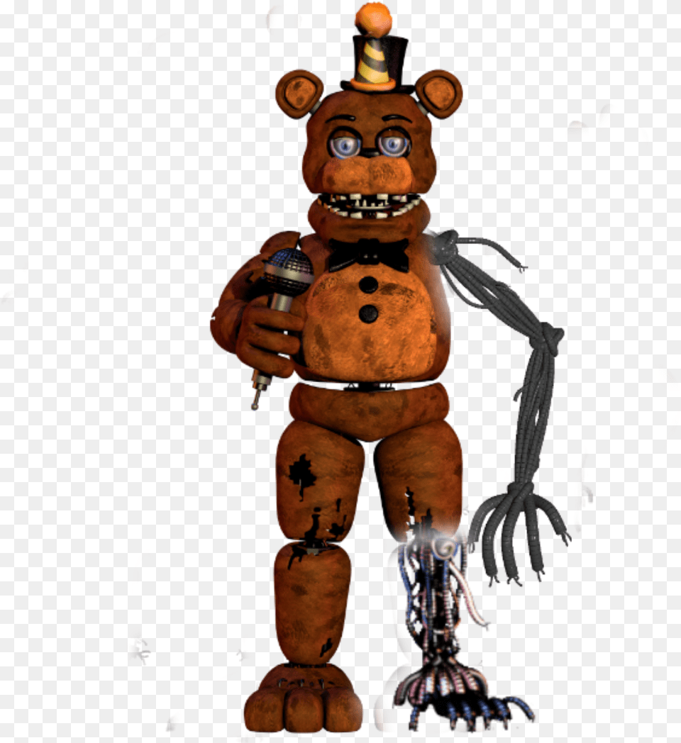 Freddy Ennardennard Withered Five Nights At, Toy, Animal, Bird Free Transparent Png