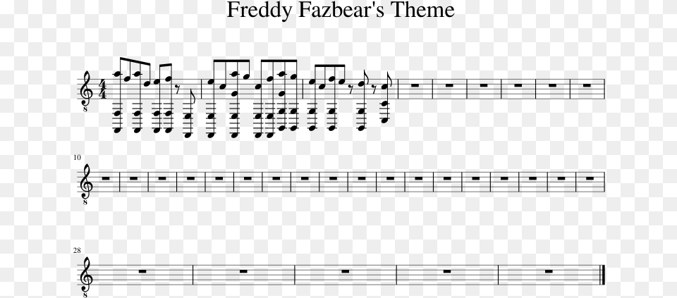 Freddy Fazbear, Gray Free Transparent Png