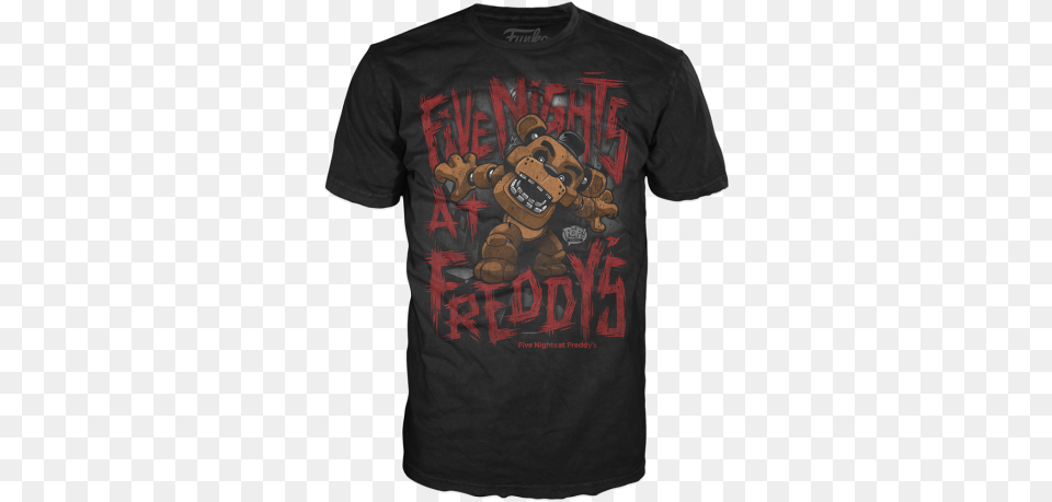 Freddy Fazbear, Clothing, T-shirt, Shirt Png