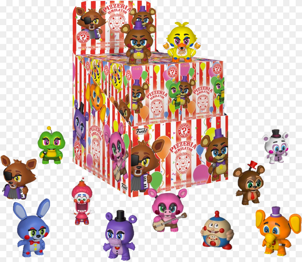 Freddy Fazbear S Pizzeria Simulator Fnaf Pizzeria Simulator Mystery Minis, Toy, Baby, Food, Person Png