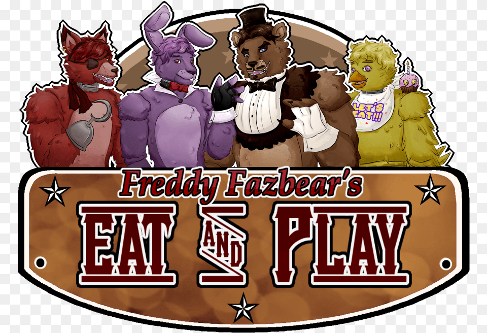 Freddy Fazbear39s Pizza Restaurant Game, Publication, Book, Comics, Person Free Png