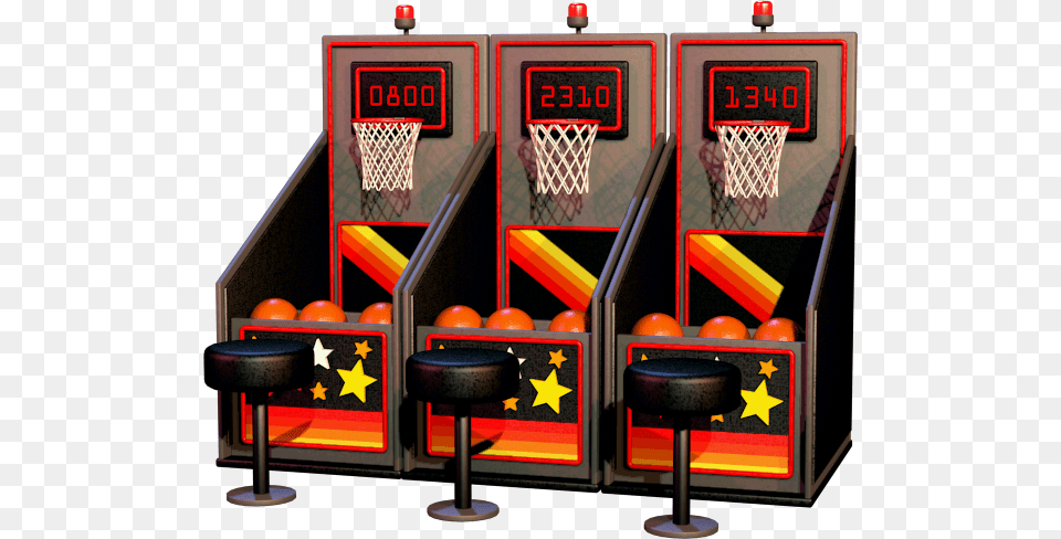 Freddy Fazbear39s Pizzeria Simulator Carnival Hoops, Arcade Game Machine, Game, Citrus Fruit, Food Free Transparent Png