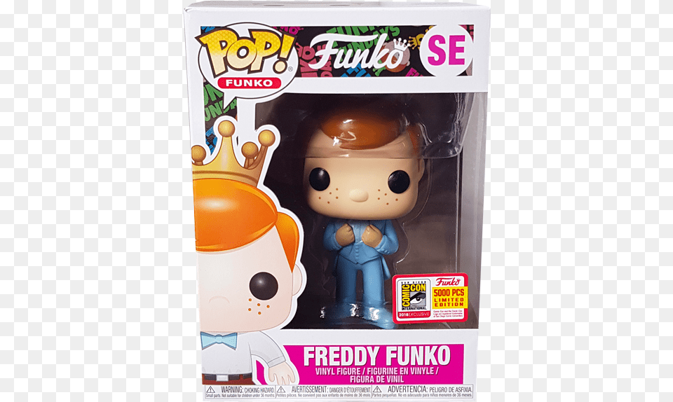 Freddy Funko Dumb Pop Vinyl Figure Pop Vinyl, Baby, Person, Toy, Doll Free Png