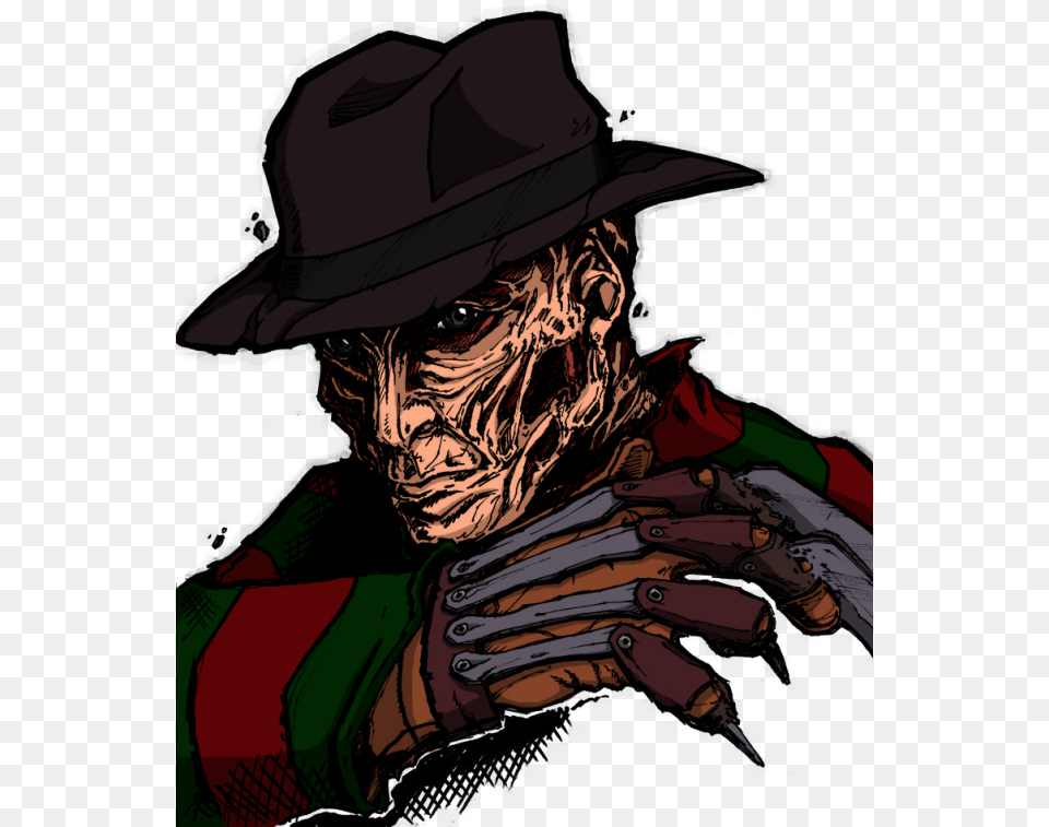 Freddy Krueger, Clothing, Hat, Publication, Book Free Transparent Png