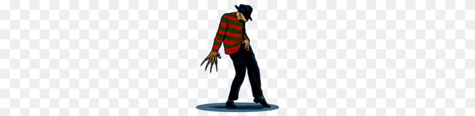 Freddy Krueger Dance, Sleeve, Long Sleeve, Clothing, Male Free Png Download