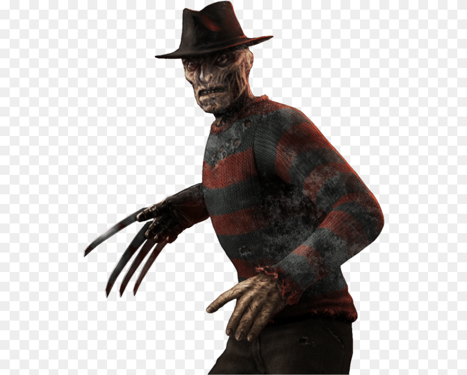 Freddy Krueger Jason Voorhees Mortal Kombat X A Nightmare Mortal Kombat Freddy Krueger, Clothing, Hat, Adult, Person Png