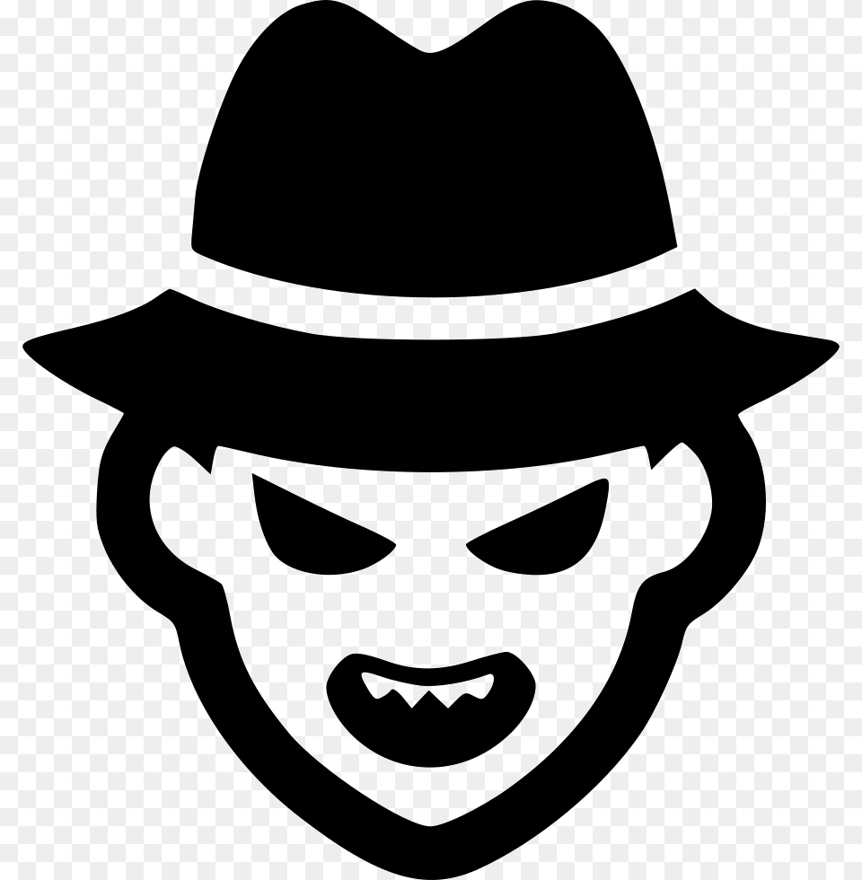 Freddy Krueger Jason Voorhees Pinhead Michael Myers Jason Halloween Clip Art, Clothing, Hat, Stencil, Adult Free Transparent Png