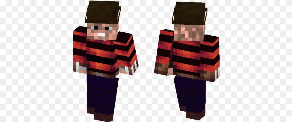 Freddy Krueger Minecraft Skin Do Loki, Fashion, Person Free Png Download