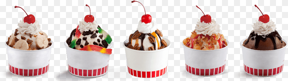 Freddy S Frozen Custard Custard Freddys Steakburgers, Cream, Dessert, Food, Ice Cream Free Png