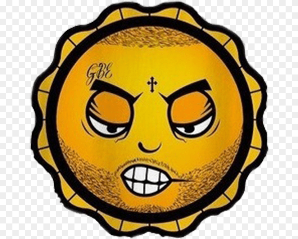 Fredo Santana Glo Man Download Fredo Glo Man, Badge, Logo, Symbol, Face Free Transparent Png