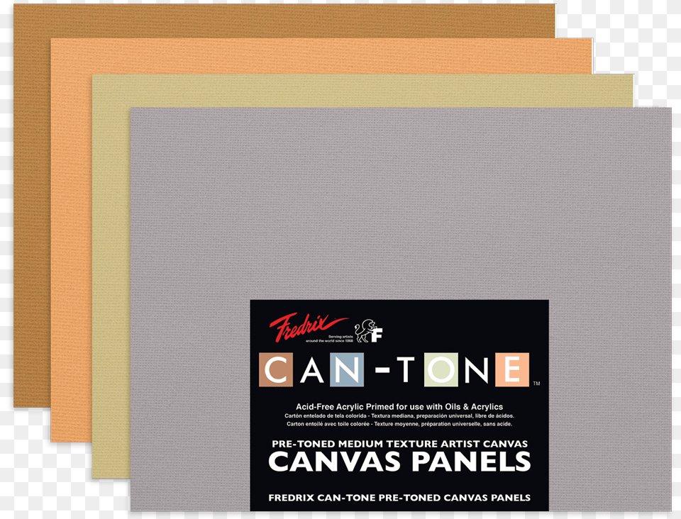 Fredrix Can Tone Artist Canvas Panels Fredrix Can Tone Pre Toned Canvas Panels Cappuccino, Advertisement, Poster Free Png Download