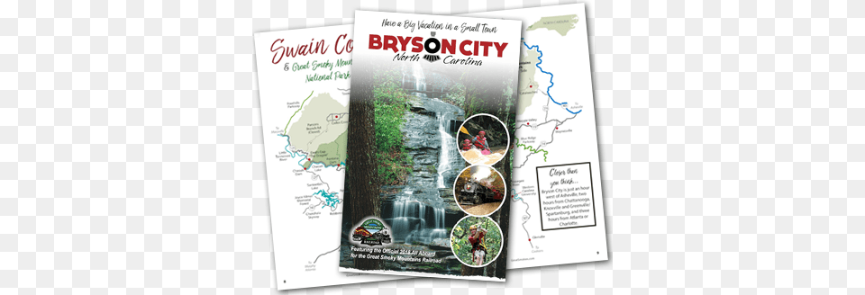 2018 Travel Guide To The Smokies Includes The Email, Advertisement, Poster, Publication, Person Free Png