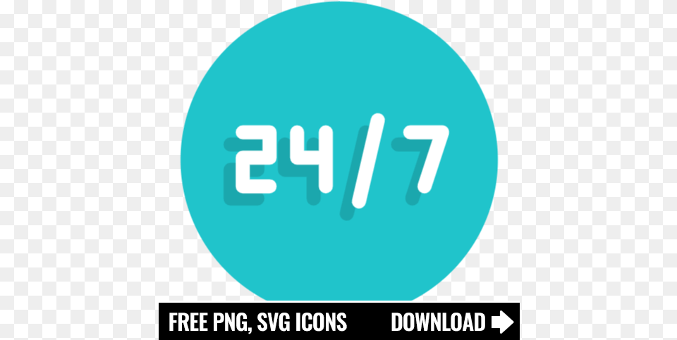 Free 24 Hours Icon Symbol Dot, Clock, Digital Clock, Disk, Text Png