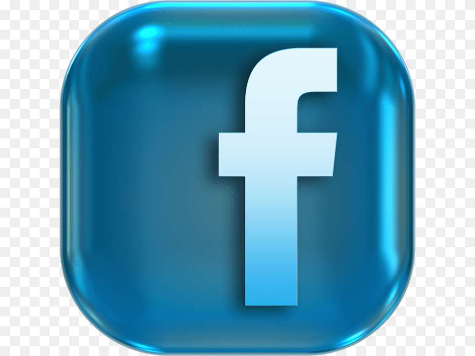 3d Facebook Logo Icon Images Transparent Social Media 3d Icons Free Png Download