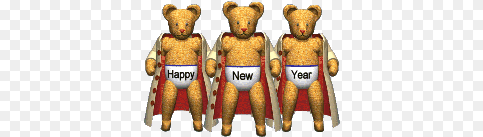 3d Happy New Year Gif Animations Copyright Animation Happy New Year Gif, Teddy Bear, Toy Free Transparent Png