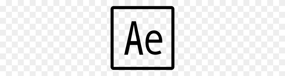 Free Adobe After Effects Icon Download, Gray Png