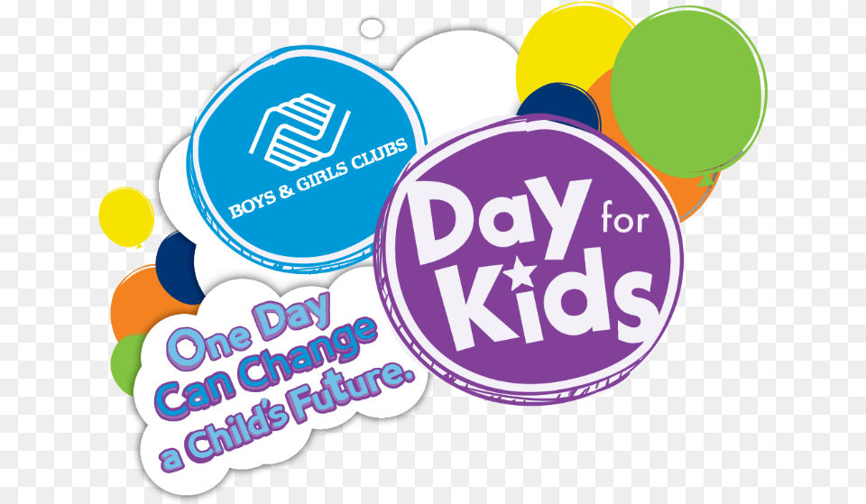Free And Open To The Community Day For Kids Will Be Day For Kids Boys Amp Girls Club, Logo, Balloon, Sticker Png