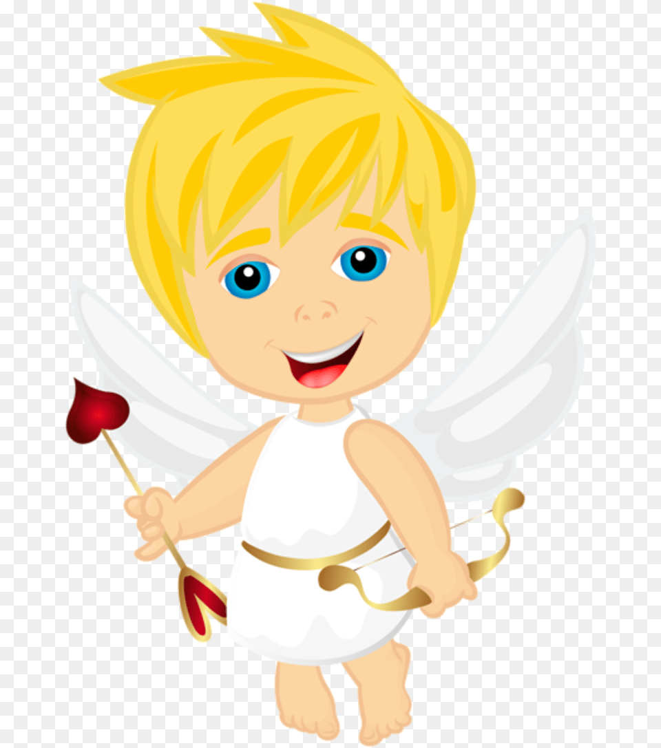 Free Animated Cupid Clipart Cartoon, Baby, Person, Face, Head Png