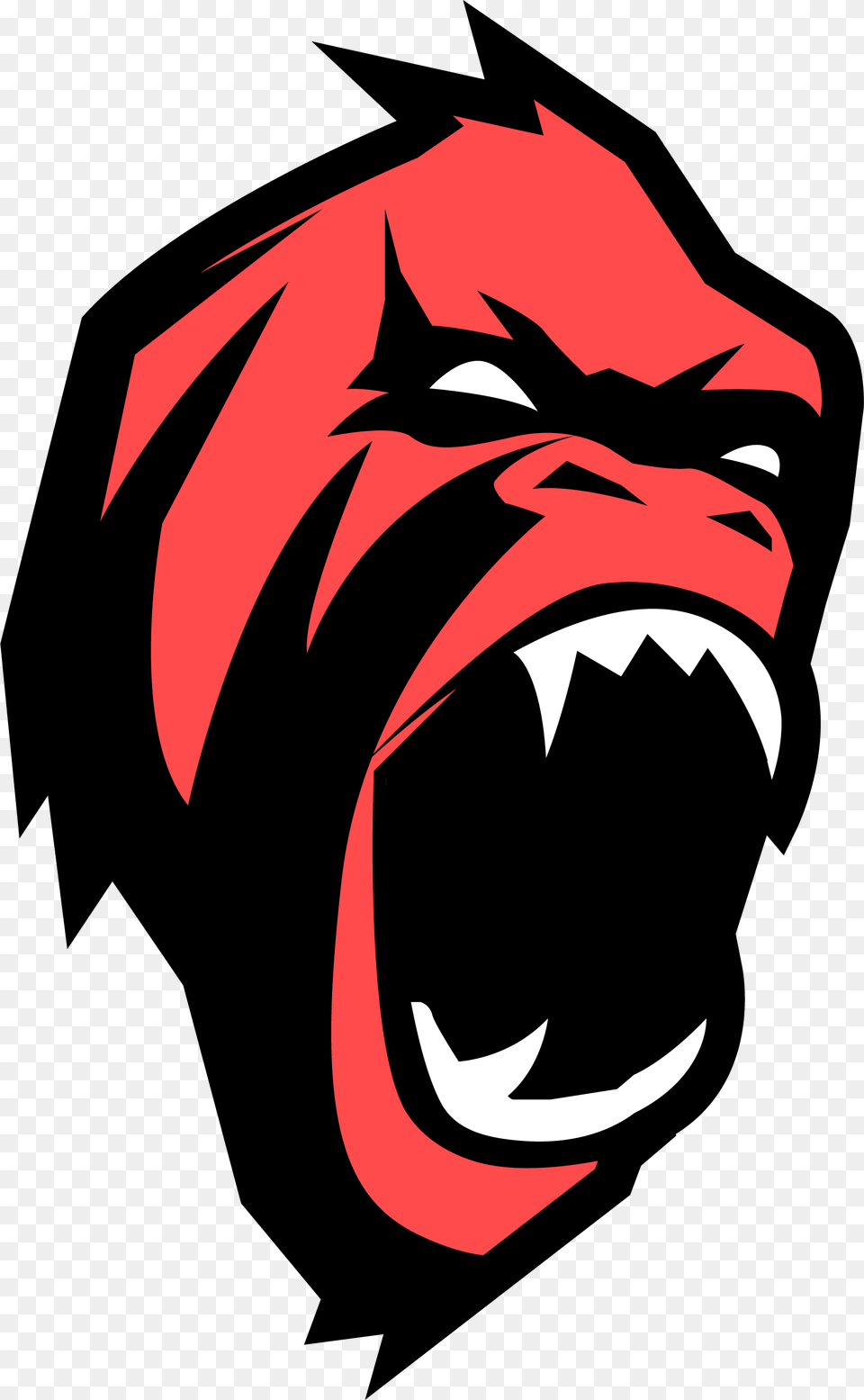 Ape Clipart Gorilla Head Logo To Use, Electronics, Hardware, Animal, Fish Free Transparent Png