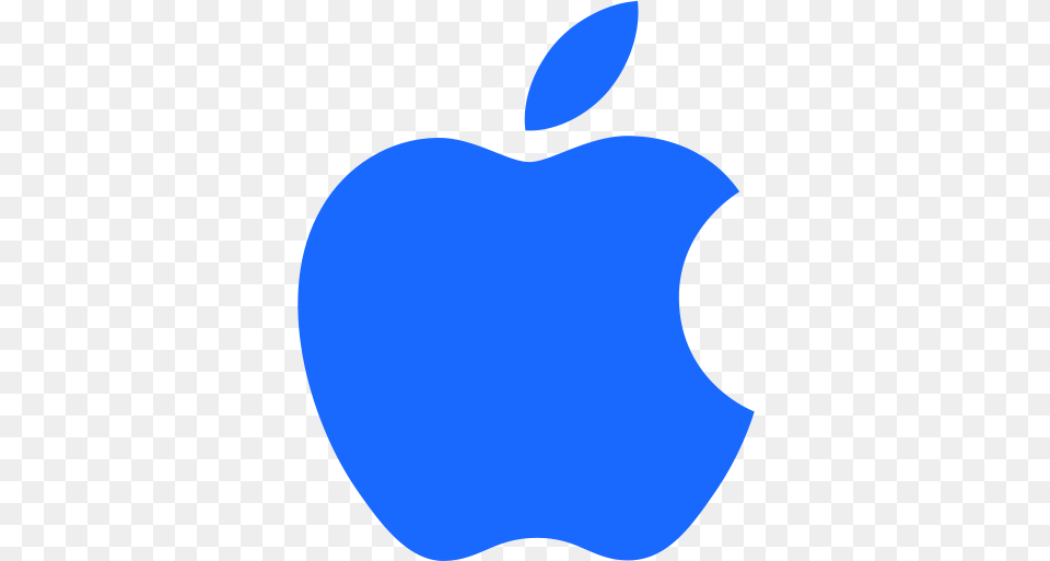 Free Apple Icon Apple Logo Blue Color, Plant, Produce, Fruit, Food Png
