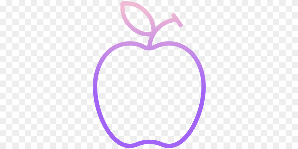 Free Apple Icon Of Gradient Style Available In Svg Girly, Food, Fruit, Plant, Produce Png