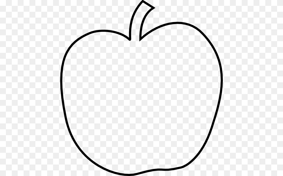 Apple Template, Food, Fruit, Plant, Produce Free Png Download