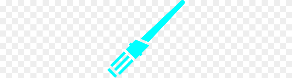 Aqua Lightsaber Icon Free Png