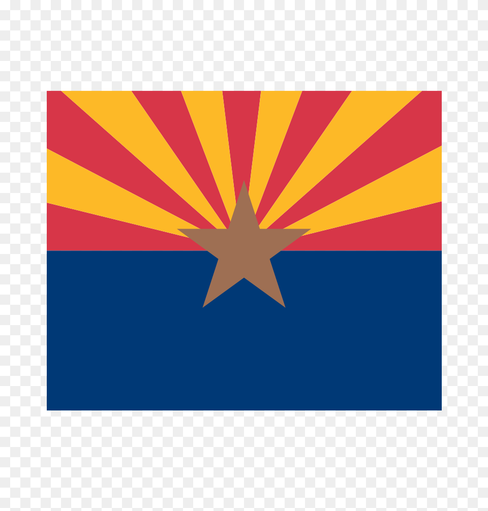 Arizona Flag Vector, Star Symbol, Symbol, Logo Free Png Download