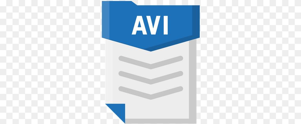 Free Avi File Icon Of Flat Style Vertical, Text Png