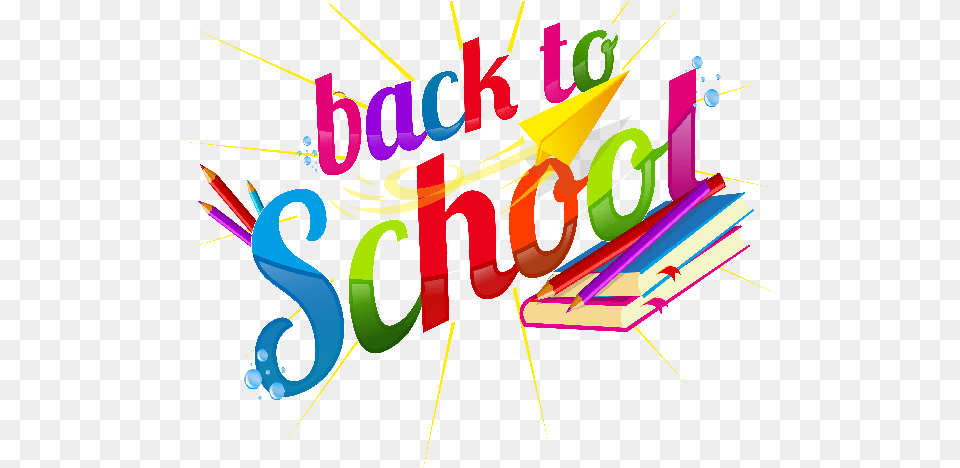 Back To School Transparent Background Transparent Background Back To School Clipart, Art, Graphics, Text Free Png Download