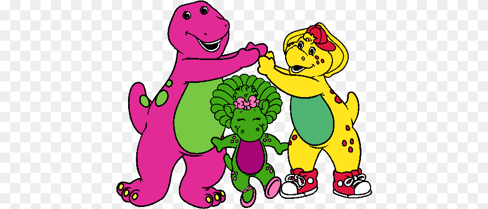 Free Barney Cliparts Download Cartoon Baby Bop Barney, Person, Purple, Animal, Mammal Png