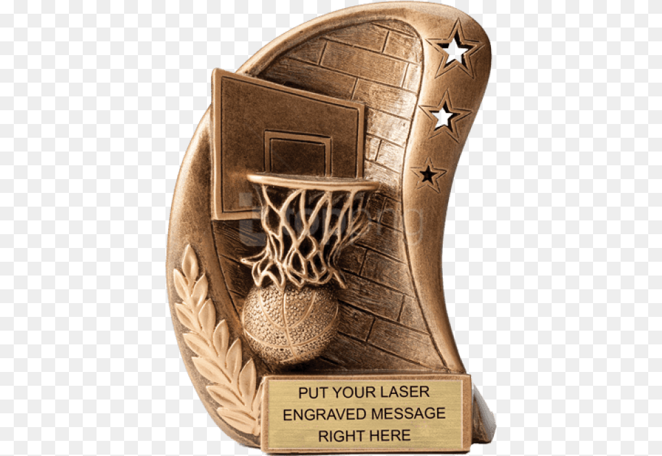 Basketball Trophy Image With Transparent Basketball Trophy Design Wood, Bronze, Furniture Free Png Download