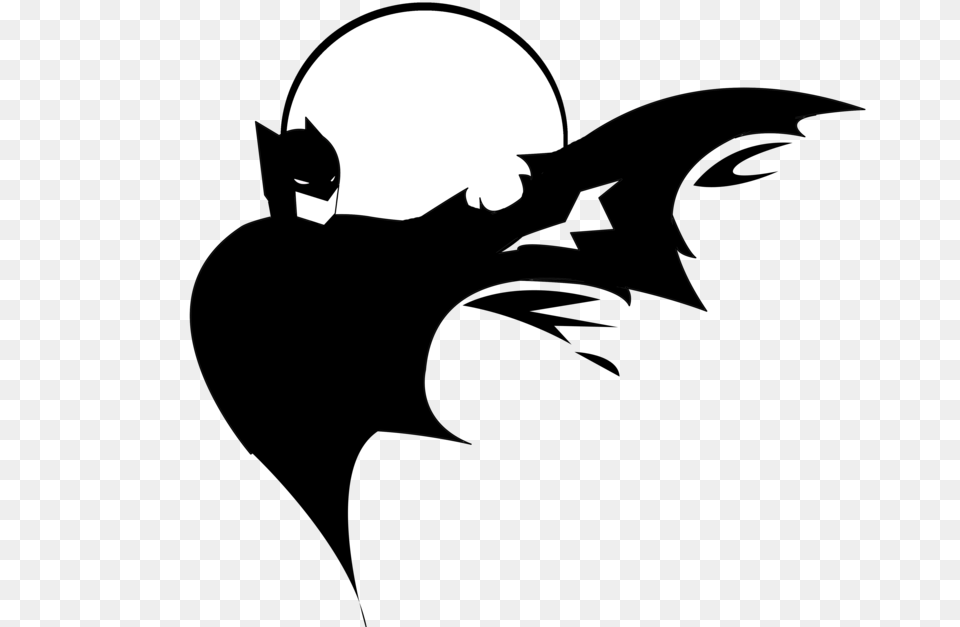 Batman Logo Stencil, Silhouette, Helmet Free Png