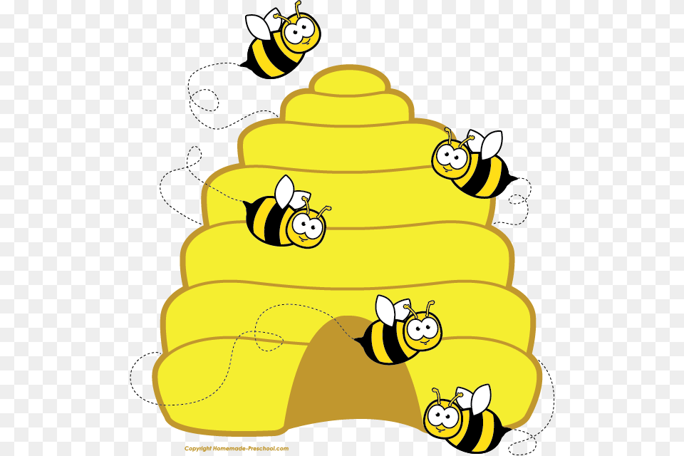 Bee Clipart Honey Bee Hive Clipart, Bulldozer, Machine, Food Free Transparent Png