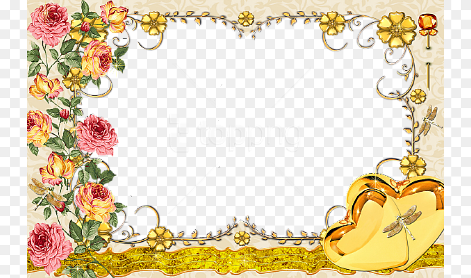 Free Best Stock Photos Large Transparent Gold Frame Transparent Gold Frames, Art, Pattern, Mail, Greeting Card Png