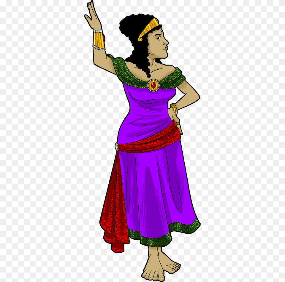 Free Bible Stories Queen Esther Crafts Bible, Clothing, Costume, Person, Dancing Png