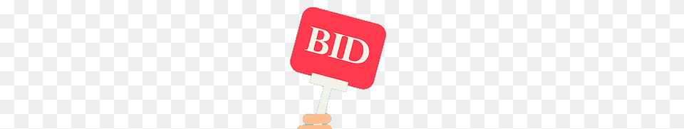 Bid Paddle Cliparts Clip Art Auction, Sign, Symbol, First Aid, Road Sign Free Png Download
