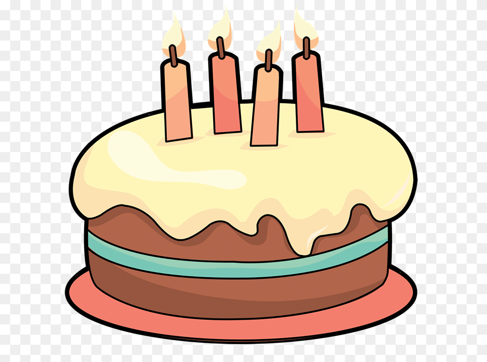 Free Birthday Cake Clip Art, Birthday Cake, Cream, Dessert, Food Png