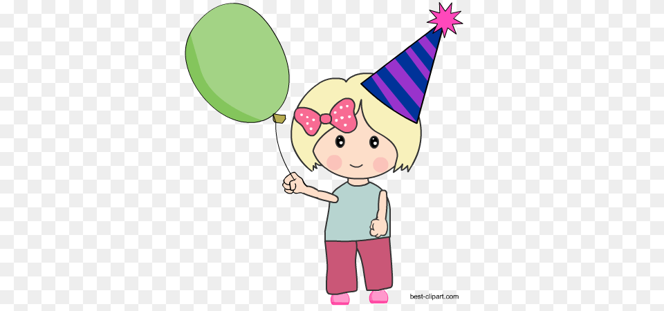Free Birthday Clip Art And Graphics, Clothing, Hat, Party Hat, Baby Png