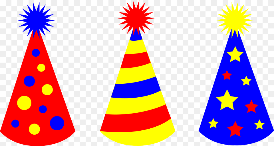 Free Birthday Hat Clipart Download Party Hat Clipart, Clothing, Lighting Png Image