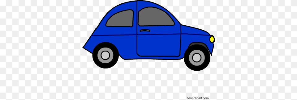 Blue Car Clip Art Image Blue Car Clip Art, Vehicle, Sedan, Transportation, Wheel Free Png