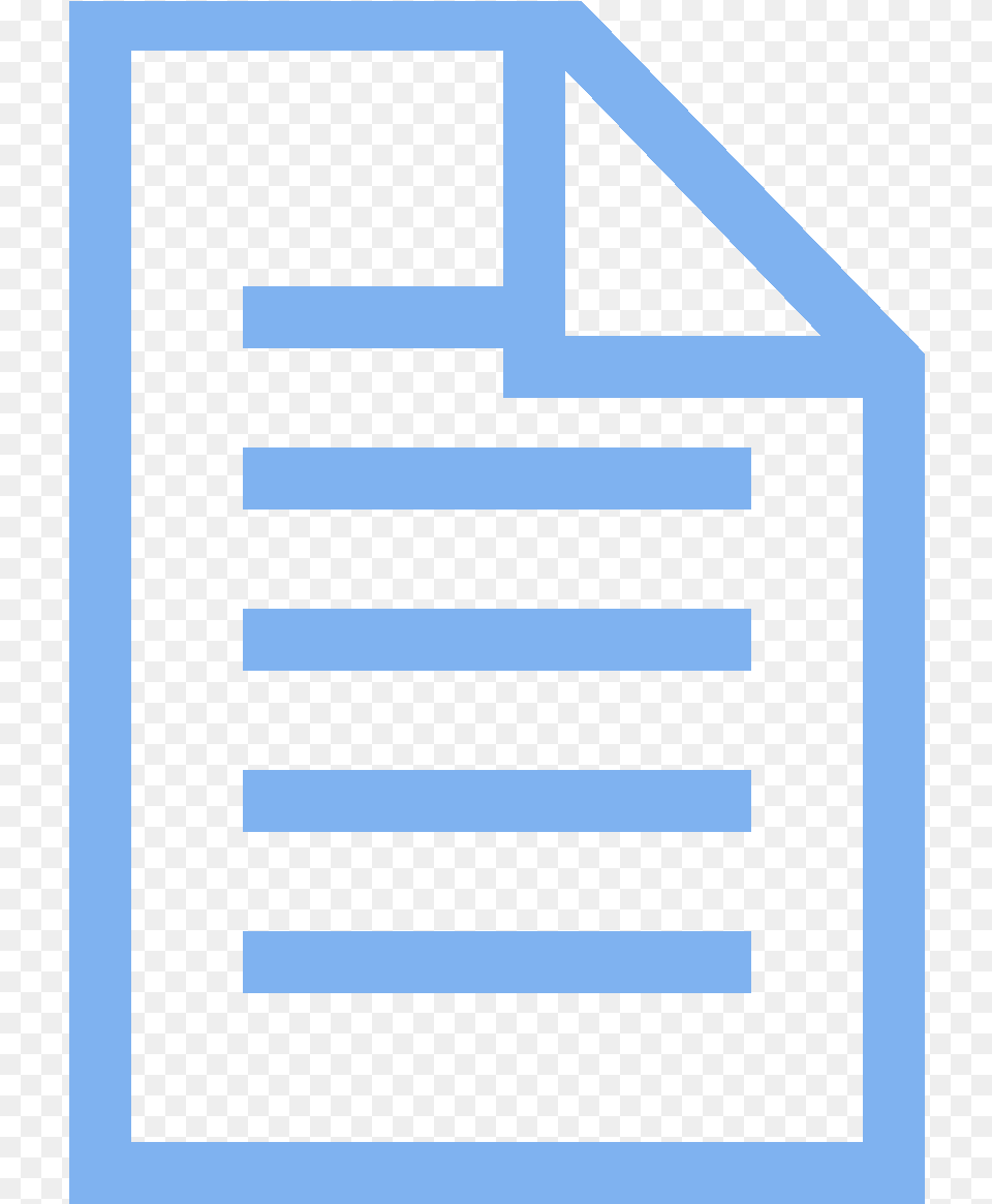 Blue Document Icon Transparent, Architecture, Outdoors, Shelter, Building Free Png