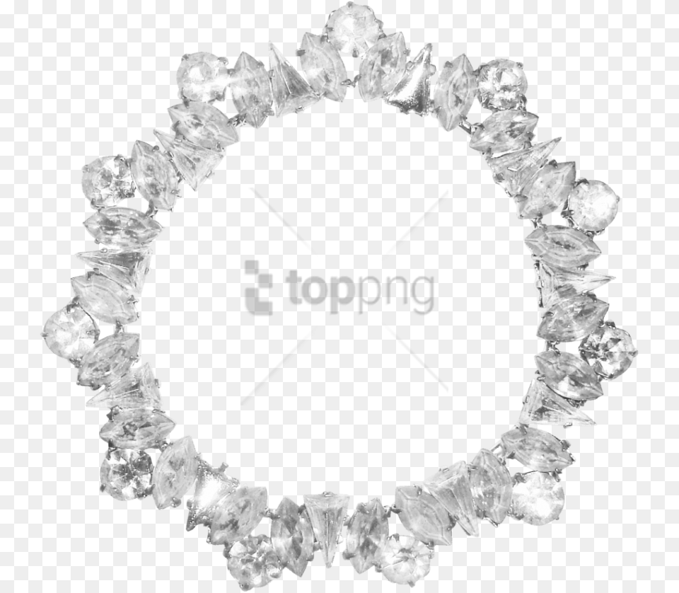 Border Diamond Frame Image With Transparent Diamond With Border Clipart, Accessories, Jewelry, Necklace, Outdoors Free Png Download