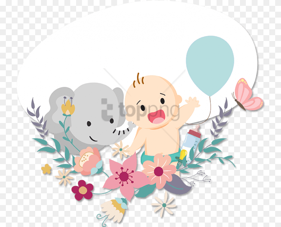 Free Boy Baby Shower Snapchat Filter Image Cartoon, Art, Pattern, Graphics, Floral Design Png